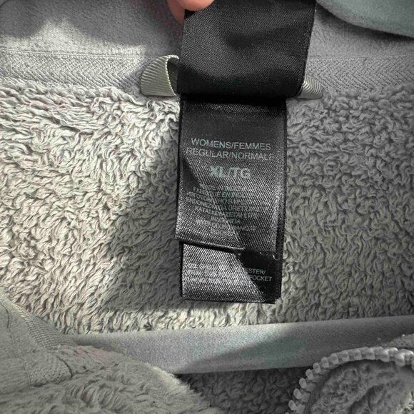 North Face Fuzzy Fleece, Full Zip Womens XL - Picture 9 of 10